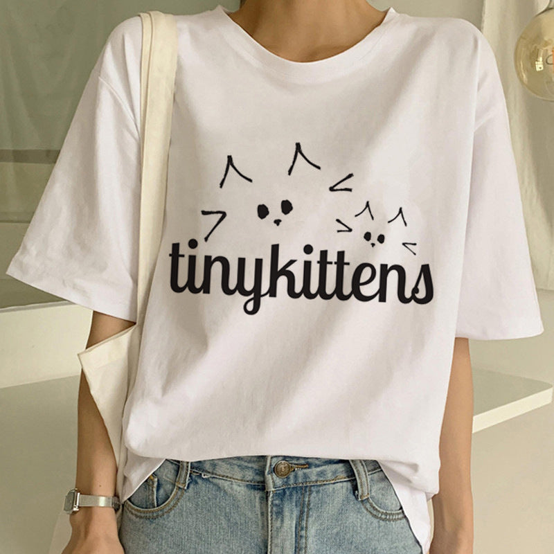 T-shirt Unissexo Divertida de Gato 😺👕