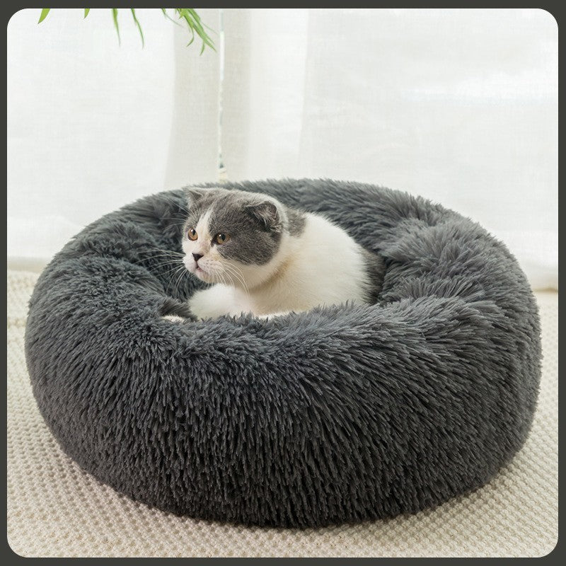 Cama de Inverno em Pelúcia para Cães