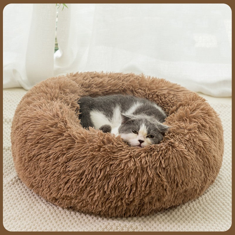 Cama de Inverno em Pelúcia para Cães