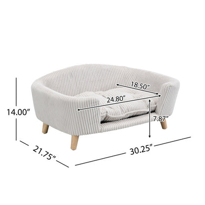 Sofá Cama Elevado para Cães Pequenos