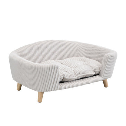 Sofá Cama Elevado para Cães Pequenos