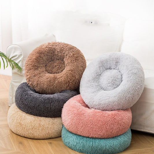 Cama de Inverno em Pelúcia para Cães
